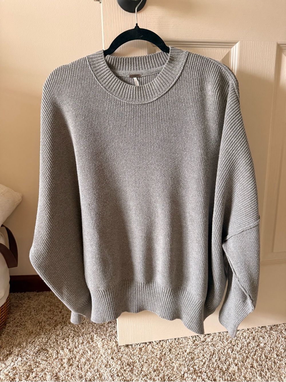 Free People Easy Street Sweater Gray
